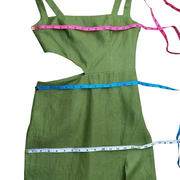 knee length dresses for ladies SALE! Ref Satori Linen Midi Dress